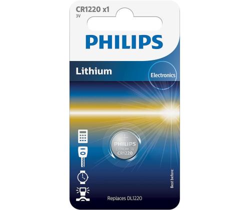 Patarei Philips CR1220 3 V Lithium