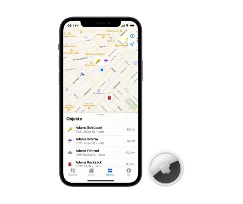 Apple AirTag, 4 tk, valge - Lokaliseerija