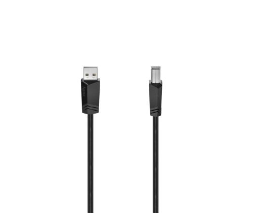 HAMA USB Cable, USB-A, USB-B, 1,5m, must - USB kaabel