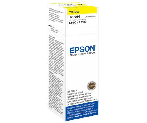 Tindimahuti täitepudel Epson T6644 (kollane)