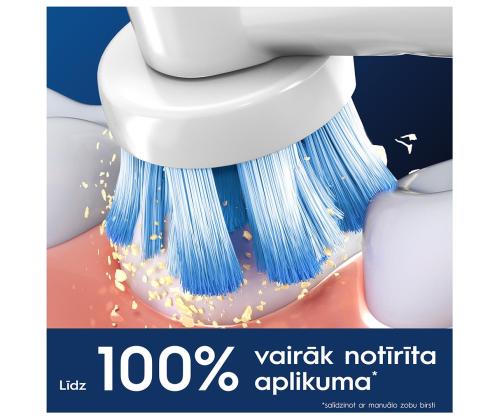 Braun Oral-B Sensitive Clean PRO, 4 tk, valge - Lisaharjad