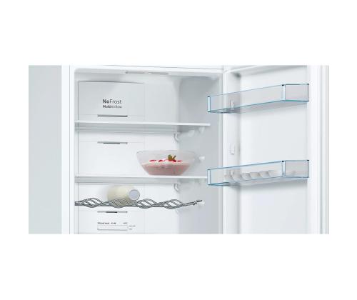 Bosch, NoFrost, 326 L, kõrgus 186 cm, valge - Külmik