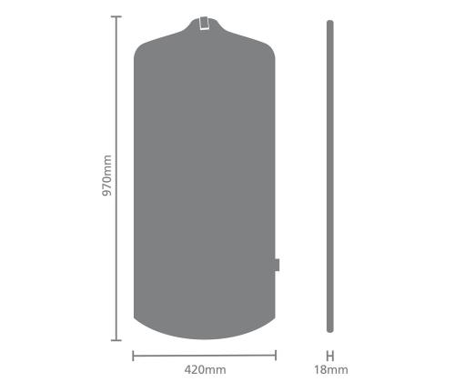 Brabantia Linn, hall - Riiete aurutamislaud