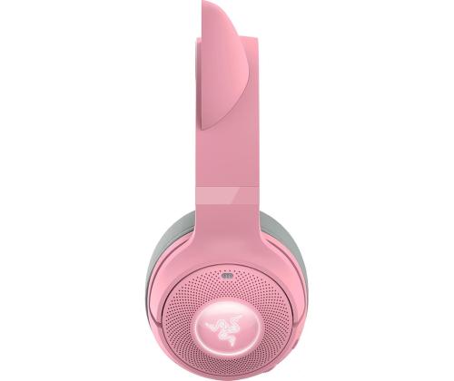 Razer Kraken Kitty V2 BT, roosa - Juhtmevaba peakomplekt