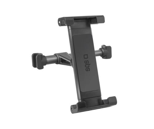 SBS Headrest Mount, kuni 12.9'', must - Tahvelarvuti hoidja autosse