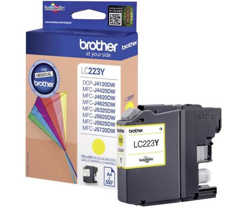 Tindikassett Brother LC223Y (kollane)