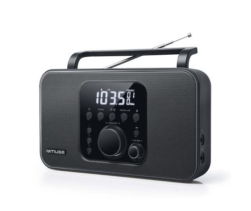 Muse M-091 R, FM, must - Kaasaskantav raadio