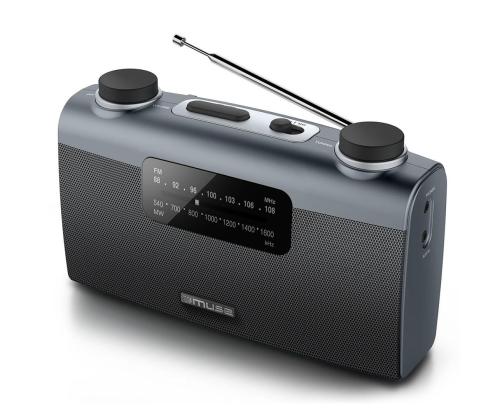 Muse M-058R, AM/FM, patareidega kasutatav, must - Kaasaskantav raadio