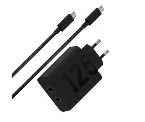 Motorola TurboPower, 125 W, must - Laadija
