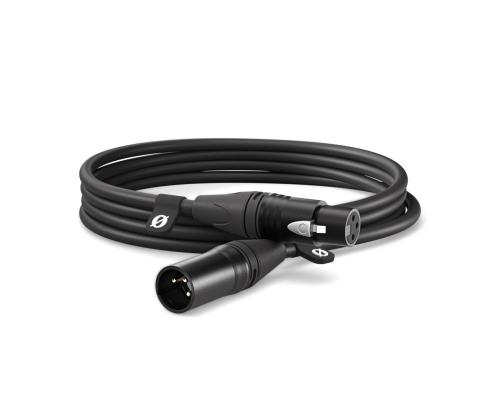 Rode XLR-3, 3 m, must - Kaabel