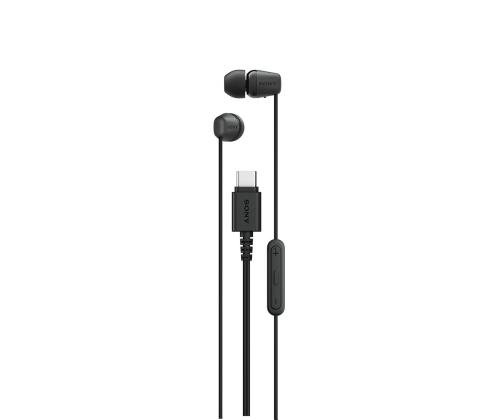 Sony IER-EX15C, USB-C, must - Kõrvaklapid