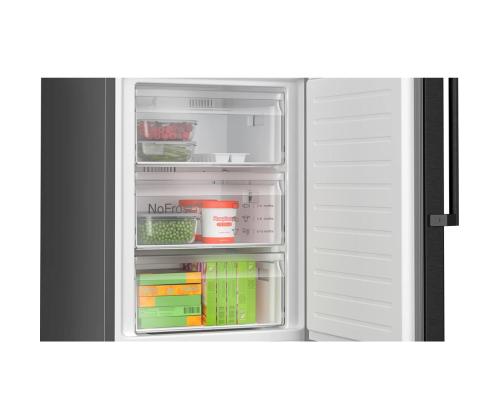 BOSCH NoFrost, 363 L, must - Külmik