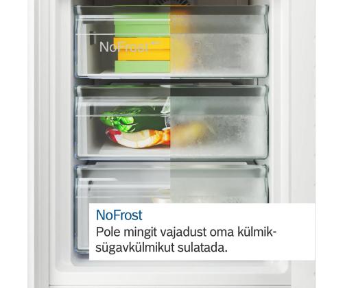 BOSCH NoFrost, 363 L, must - Külmik