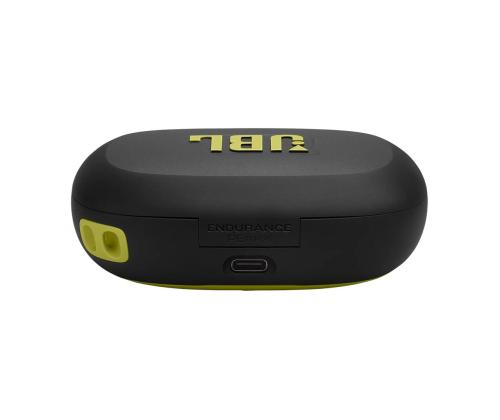 JBL Endurance Peak 4, must / roheline - Täisjuhtmevabad spordiklapid