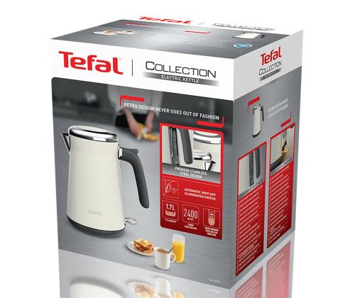 Tefal Collection, 1.7 L, beež - Veekeetja