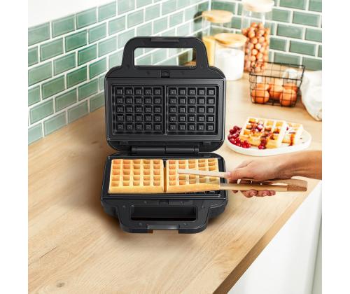 Tefal UltraCompact 3in1, hall/must - Vahvlimasin, Võileivagrill & Panini Press