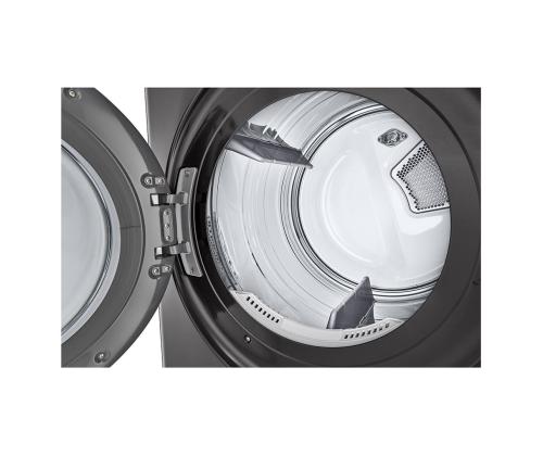 LG, 12 kg + 10 kg, sügavus 66 cm, 1400 p/min, must - Pesumasin + Pesukuivati