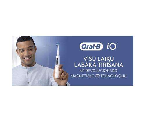 Braun Oral-B iO6 Duo Pack, must / roosa - Elektriliste hambaharjade komplekt