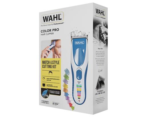 Wahl Color Pro Cordless, valge/sinine - Juukselõikur