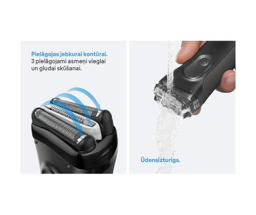 Braun Series 3+, hall - Pardel