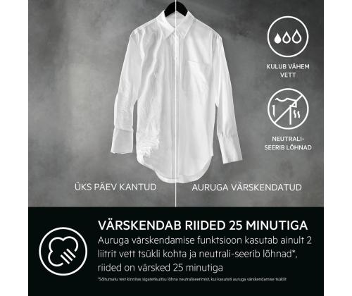 AEG 7000 Seeria ProSteam, 9 kg, sügavus 57.2 cm, 1400 p/min - Eestlaetav pesumasin