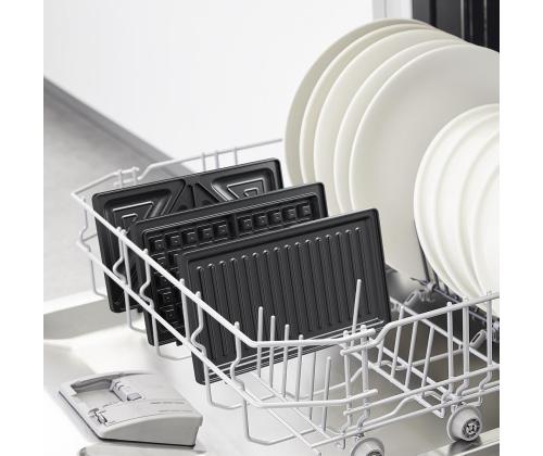 Tefal UltraCompact 3in1, hall/must - Vahvlimasin, Võileivagrill & Panini Press