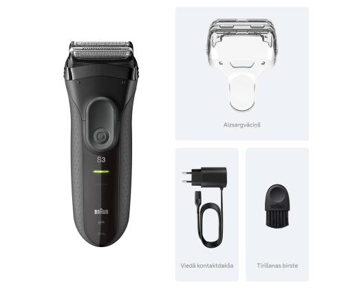 Braun Series 3+, hall - Pardel