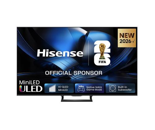 Hisense U7SE, 55'', 4K UHD, ULED Mini LED, must - Teler