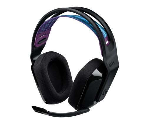 Logitech G535 LIGHTSPEED Wireless, must - Juhtmevaba peakomplekt