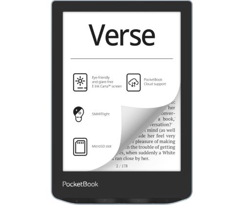PocketBook Verse, 6", 8 GB, sinine - E-luger