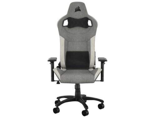 Corsair T3 RUSH Fabric, hall/valge - Mänguritool