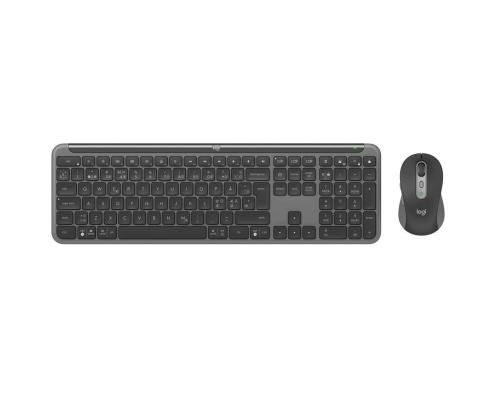 Logitech Signature Slim Combo MK950, US, must - Juhtmevaba desktop