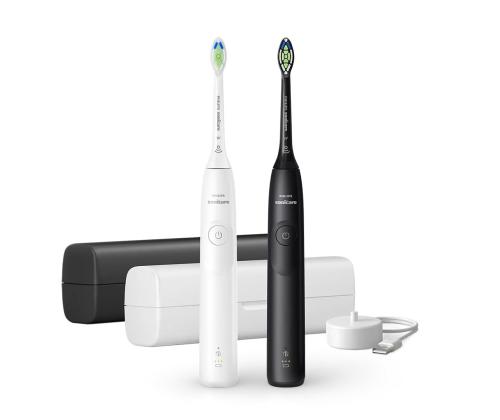 Philips Sonicare Series 5300, must/valge - Elektriliste hambaharjade komplekt