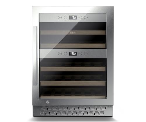 Caso WineChef Pro 40, 40 pudelit, kõrgus 83 cm, roostevaba teras - Veinikülmik