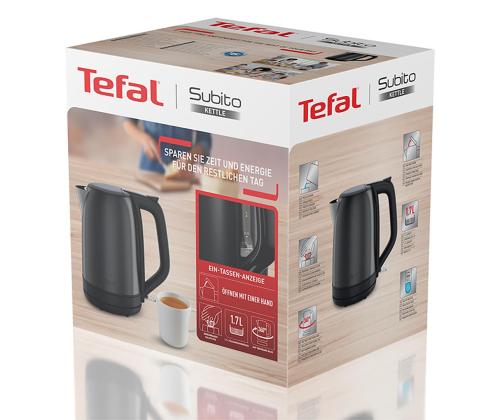 Tefal Subito, 1.7 L, tumehall - Veekeetja