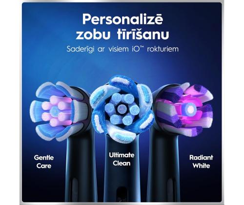 Braun Oral-B iO6 Duo Pack, must / roosa - Elektriliste hambaharjade komplekt