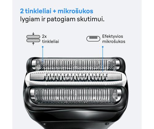 Braun Series 3+, hall - Pardel