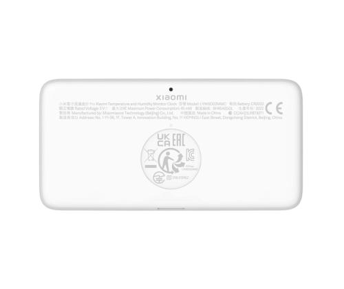 Xiaomi Mi Temperature and Humidity Monitor Clock, valge - Temperatuuri ja niiskusmonitor kellaga