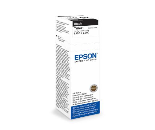 Tindimahuti täitepudel Epson T6641 (must)