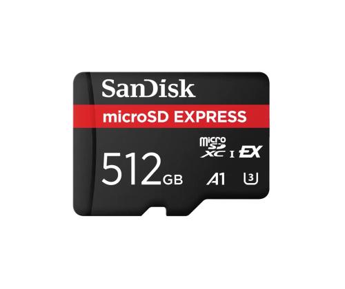 SanDisk microSD Express, 512 GB, must - Mälukaart