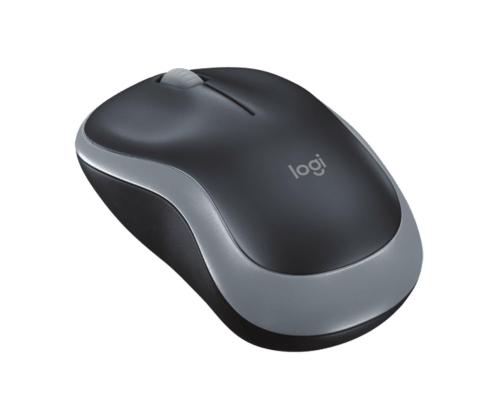 Logitech M185, hall - Juhtmevaba hiir