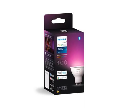 Philips Hue Smart Spotlight, white and color, GU10 - Nutivalgusti