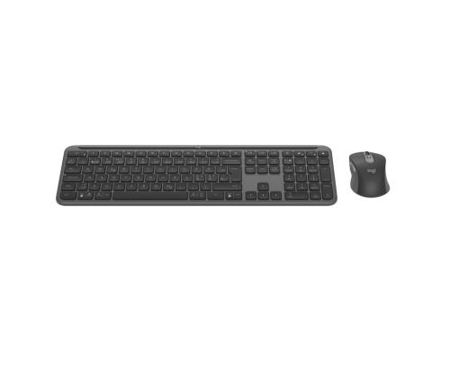 Logitech Signature Slim Combo MK950, US, must - Juhtmevaba desktop