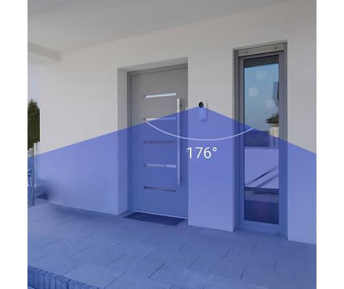 EZVIZ DB2 Pro, 2K, akutoide, valge - Nutikas uksekell kaameraga