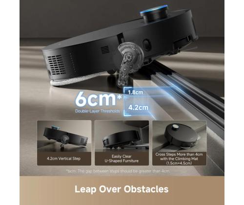 Dreame X50 Ultra, märg- ja kuivpuhastus, must - Robottolmuimeja