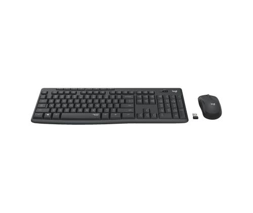 Logitech Slim Combo MK295, SWE, must - Juhtmevaba klaviatuur + hiir