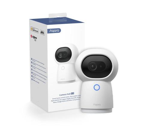 Aqara Camera Hub G3, 2K, näotuvastus, valge - Turvakaamera koos nutikodu keskjaamaga