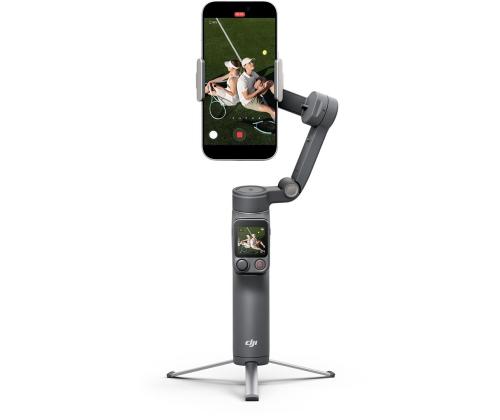 DJI Osmo Mobile 8P Standard Combo, must - Nutitelefoni stabilisaator