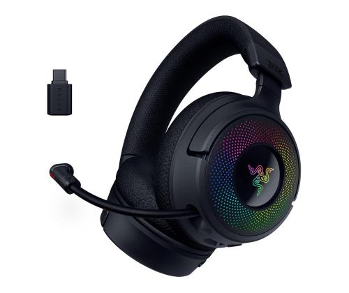 Razer Kraken V4, must - Juhtmevaba peakomplekt