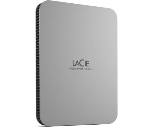 LaCie Mobile Drive, USB-C, 2 TB, hall - Väline kõvaketas